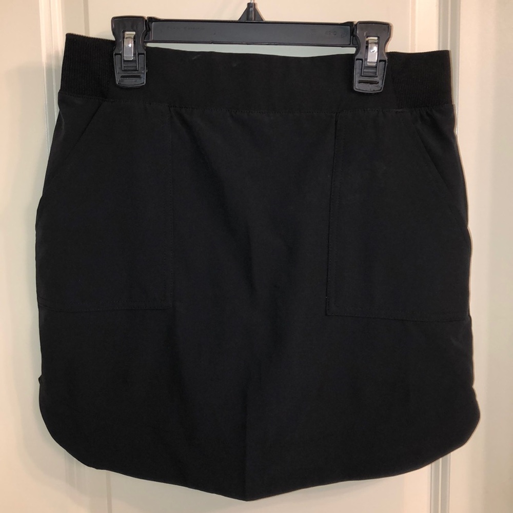 Black Tennis Skort